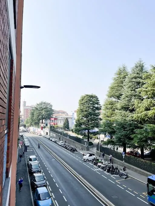 Airport+Train Station+Center Cozy City Loft Apartment Bergamo